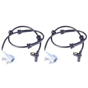 ECCPP Front Left Right ABS Wheel Speed Sensors Compatible with 2005-2014 for Nissan Frontier/Pathfinder/Xterra,2009 2010 2011 2012 for Suzuki Equator ALS625 Set of 2