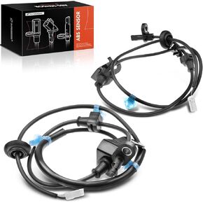 A-Premium ABS Wheel Speed Sensor Compatible with Honda Models- Fit 2009 2010 2011 2012 2013 1.5L - Rear Driver & Passenger Side, 2-PC Set, Replace# 57470-T6P-H01, 57475-T6P-H01