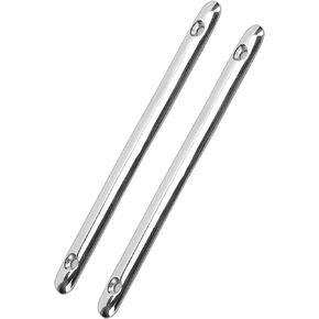 2Pcs 5.9in 150mm Mooring Lines Rub Strake,Stainless Steel Rub Strake Marine Hardware Protection Accessory for Boat Yacht RV
