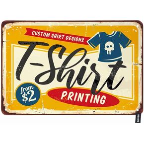 HOSNYE Fishing Tin Sign Vintage Letters Sometimes It'S A Fish Other Times Its A Buzz But I Catch Something Vintage Metal Tin Signs for Wall Art Decor for Home Bars Clubs Cafes 8x12 Inch