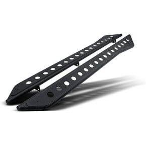 Armordillo RS Series Running Boards|Compatible with 2019-2023 Chevy Silverado GMC Sierra 1500/2020-2023 2500 3500 Crew Cab|8702079|Textured Black|Side Step Bars