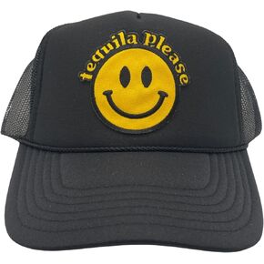Raw & Rebellious, Tequila Please Trucker Hat Black