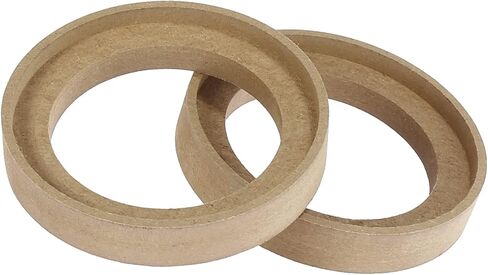 محول حلقة فاصل لسماعات السيارة العالمية من Motoforti، لوحة إطار فاصل للتركيب بين الأقواس، لمكبرات صوت 3 بوصة، خشب، بيج، زوج واحد in Kuwait