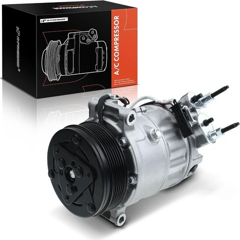 A-Premium Air Conditioner AC Compressor with Clutch Compatible with Land Rover Range Rover 2013-2017, LR4 2014-2016, Discovery 2017 & Jaguar F-Pace, XF, XJ, XE, F-Type, E-Pace in Saudi Arabia