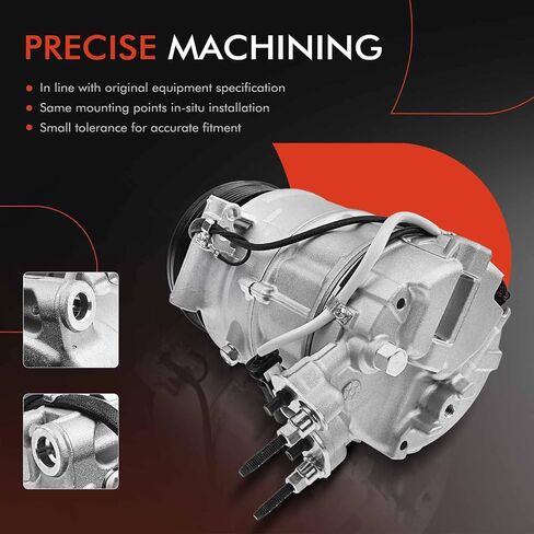 A-Premium Air Conditioner AC Compressor with Clutch Compatible with Land Rover Range Rover 2013-2017, LR4 2014-2016, Discovery 2017 & Jaguar F-Pace, XF, XJ, XE, F-Type, E-Pace in Saudi Arabia