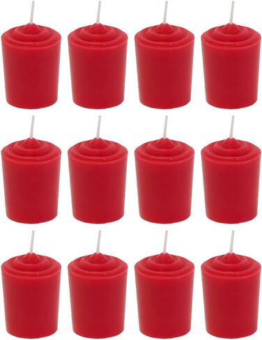 SRG Silver Unscented 15 Hours Votive Candles Pack of 12 in Saudi Arabia