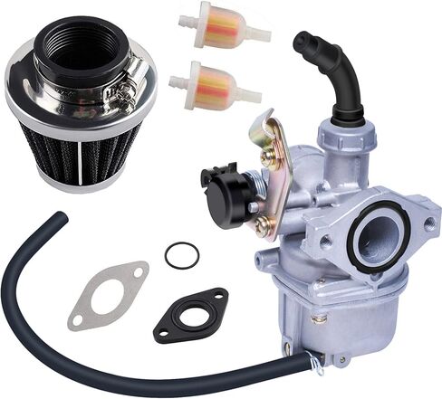 Podoy PZ19 المكربن ​​متوافق مع Taotao ATV Cable Choke Carb Gaskets مع 35mm دراجة نارية فلتر الهواء مرشحات الوقود للصينية 50cc 70cc 90cc 100cc 110cc 125cc الترابية دراجة سكوتر الذهاب عربات in Kuwait