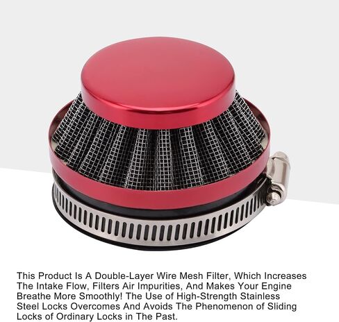 GOOFIT 58mm Air Filter Replacemnet for 47cc 49cc 2 Stroke Engine Carburetor Carb Mini Moto Kids Quad ATV Dirt Pocket Bike Blue in Saudi Arabia