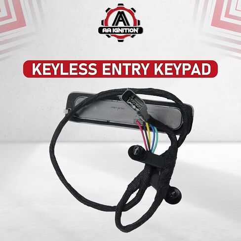 استبدال لوحة مفاتيح الدخول بدون مفتاح من جانب السائق الأيسر بواسطة AA Ignition - متوافق مع شاحنات Ford - 2015-2020 F150، F250، F350، F450، F550 Super Duty - يستبدل 601-046 FL3Z-14A626-AD، FL3Z-14A626-AB in Kuwait