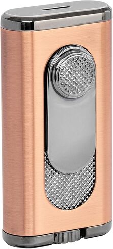 Xikar Verano Flat Flame Cigar Lighter, Attractive Gift Box, Elegant Metal Construction, Black in Saudi Arabia