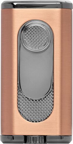 Xikar Verano Flat Flame Cigar Lighter, Attractive Gift Box, Elegant Metal Construction, Black in Saudi Arabia