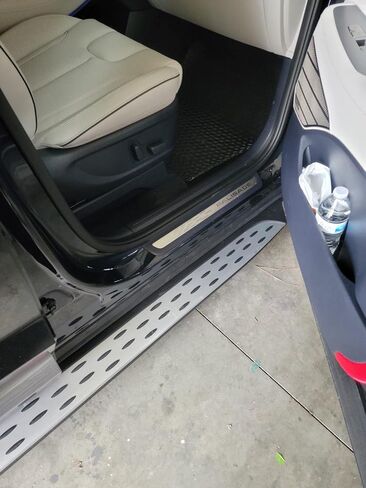 Running Board Fit for Hyundai Palisade 2019 2020 2021 2022 Nerf Bar Side Step with Mudguards in Saudi Arabia