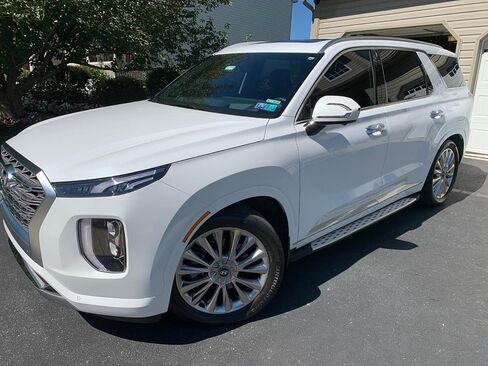 Running Board Fit for Hyundai Palisade 2019 2020 2021 2022 Nerf Bar Side Step with Mudguards in Saudi Arabia
