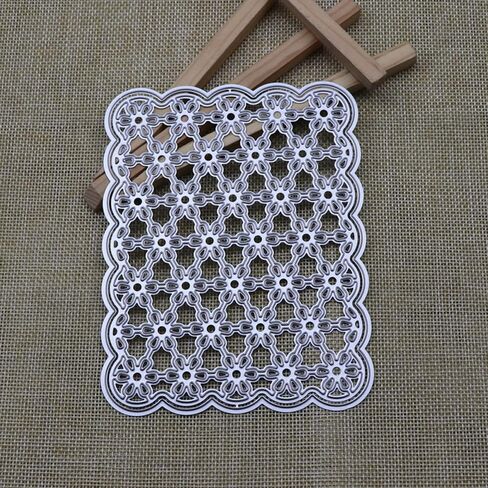 يموت قطع شبكة خلفية الإطار الديكور قطع معدنية يموت، يموت لصنع بطاقة DIY سكرابوكينغ يموت النقش ألبوم الصور ورقة بطاقات الحرف يموت in Kuwait