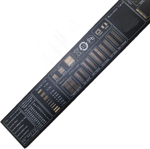 3Pcs/1Set PCB Ruler 25cm/10 Inch 20cm/7inch 15cm/6inch 3Sizes 3Types Multifunctional PCB Ruler Measuring Tool Resistor Capacitor Chip IC DIY Kit for Arduino Electronic Engineers/Makers in Saudi Arabia