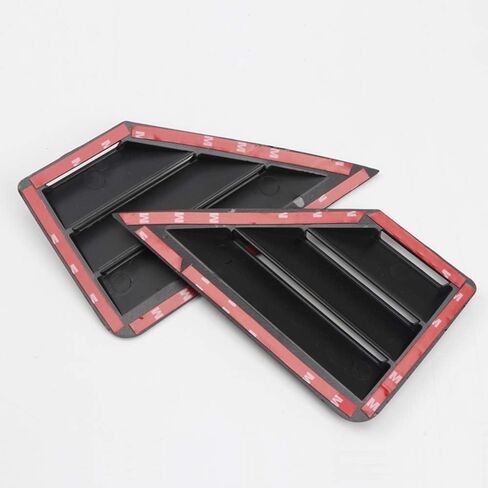 ITrims for Toyota C-HR CHR 2016 2017 2018 2019 2020 2021 Rear Car Side Window Louvers Vent Cover Trim Auto Decorative 2PCS (Carbon Fiber) in Saudi Arabia