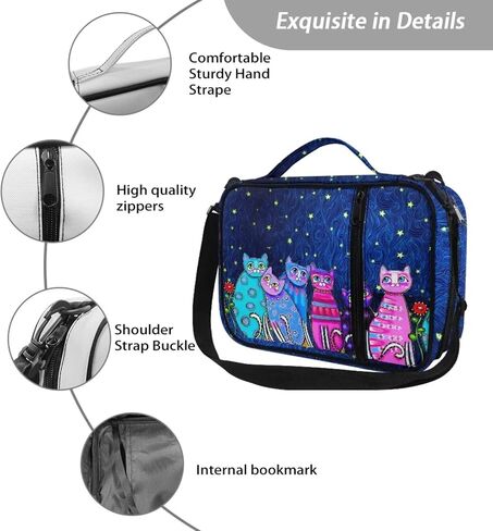Bible Bag Crossbody Bag Durable Church Bag Tote Bag Protective Carrying Case Bible Covers in Saudi Arabia
