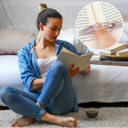 حامل صفحة كتاب الإبهام، قطعتان من حامل كتب الزهور المجففة، موزع صفحات لقطاع القراءة الإشارات المرجعية الإبهام المصنوعة يدويًا من الراتنج ملحقات القراءة لمحبي الكتب ومدرسي دودة الكتب in Saudi Arabia