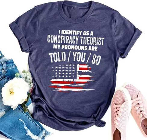Beopjesk Womens American Flag T-Shirt Cute July 4th Independence Day Patriotic Graphic Tees Tops in Saudi Arabia