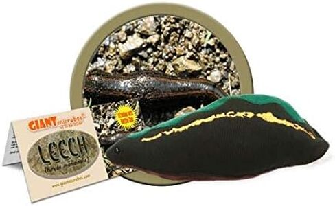 Giant Microbes Leech Hirudo Medicinalis Plush Doll in Saudi Arabia