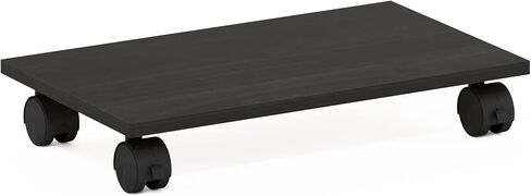Furinno Turn-N-Tube No Tools 2-Tier Elevated TV Stand, Amber Pine/Black in Kuwait
