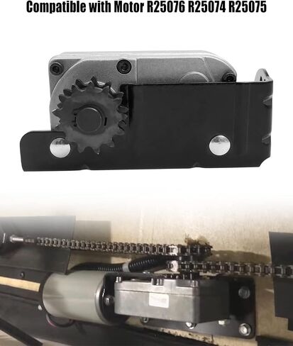 استبدل علبة التروس المنزلقة R25076-1 المناسبة لمحرك نظام الغرفة الذي يعمل بكابل Accu-Slide 12 فولت R25076 R25074 R25075، علبة تروس مقطورة RV للانزلاق مع 13 ضرس سن in Saudi Arabia