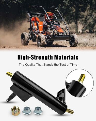 Spindle Steering Knuckle Fit for Coleman KT196 Go-Karts,196cc 6.5 Hp Gas Powered Go-Kart Vehicle Suspension DIY Accessory,Steering Strut Knuckle Spindle Left in Saudi Arabia
