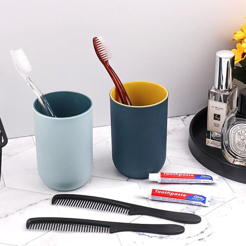 100 Pack Disposable Toothbrushes with Toothpaste and Comb for Homeless Individually Wrapped,10g Travel Toothpaste,7inch Black Hair Comb,Bulk Toothbrush for Hotel,AirBnb,Shelter,Charity in Saudi Arabia