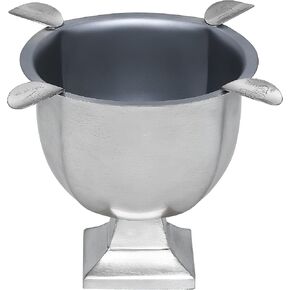 Stinky Cigar Ashtrays Box Pressed Ashtray, Brushed Silver