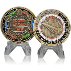 Armor of God Challenge Coin
