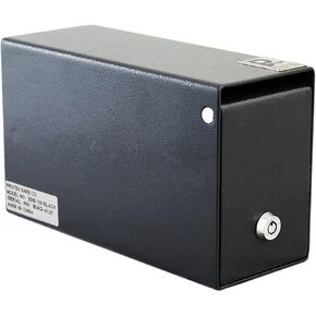 Protex Drop Box Safe (SDB-100), for Cash, Checks and envelopes, Saw-Toothed Baffle to Protect Slot, Powder Coated Finish, 4 Pre-drilled anchoring Holes