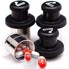 [2PC] Dazied Car Lighter Diversion Safe Hidden Stash Safe Diversion Small Safe Container Valuables Hideaway Hiden In Plain Sight Secret
