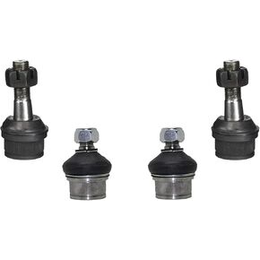 PartsW - 4 Pc Front Suspension Kit for Dodge Ram 2500 & Ford Bronco F-150 / F-250 / F-350 Upper and Lower Ball Joints