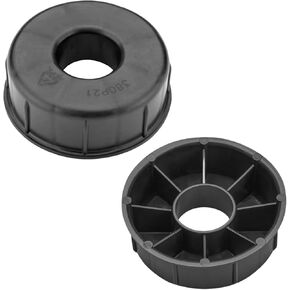 3" to 1" Core Adapter (2-Pack) for Label, Sticker, & Kraft Paper Rolls. Allows Label Rolls with 3' Cores to be Mounted on Dispensers - Compatible with 1" Axles