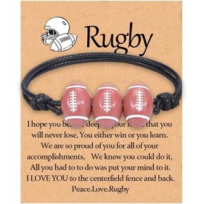 Birthday Gifts for Son Daughter Basketball Soccer Baseball Rugby Tennis softball volleyball Bracelet for s Graduation Gift