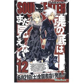 ملصق Soul Eater، لوحة جدارية، لوحة فنية جدارية من القماش لديكور غرفة المعيشة، ملصقات ومطبوعات جمالية عتيقة لديكور غرفة نوم الفتيات فوق السرير، ملصقات ديكور جدارية لغرفة النوم، ديكور غير مؤطر 12 × 18 بوصة in Kuwait
