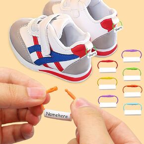 40PCS Waterproof Shoe Tags, Water Bottles Labels，Daycare Labels Name Tags for School Bags, Umbrellas, Travel Luggage, Writable Blank Name Labels for Distinguish Children's Items