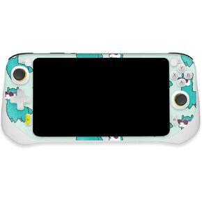 MightySkins Glossy Glitter Skin Compatible with Logitech G Cloud Gaming Handheld - Awesome Alpacas | Protective, Durable High-Gloss Glitter Finish | Easy to Apply | Made in The USA