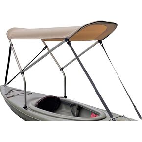 Sun Shade Canopy for Recreational Sit in Kayak - Perfect Bimini Top/Umbrella for Kayaking, Canopy Awning to Block UV and Heat Rays and Rain Protection by Cypress Rowe Outfitters