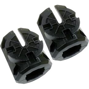 LaWana Kayak Rail Adapter, Black Kayak Rail Mount Compatible with Hobie H-Rail and MightyMount Duo Rails, Kayak Fishing Accessories