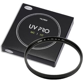 VILTROX 86mm MC UV Camera Lens Protection Filter,Ultra Slim 18 Layers Multi Coated High Definition Lens Filter for Canon Nikon Sony Fuji Camera Lens