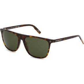 نظارة شمسية Ermenegildo Zegna EZ 0169 52N لامعة كلاسيكية هافانا داكنة، Vicuna/Gre in Kuwait