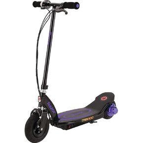 سكوتر كهربائي Razor Power Core E100 - محرك محور 100 وات، إطار مملوء بالهواء 8 بوصات، سرعة تصل إلى 11 ميل في الساعة و60 دقيقة، للأطفال من سن 8 سنوات فما فوق