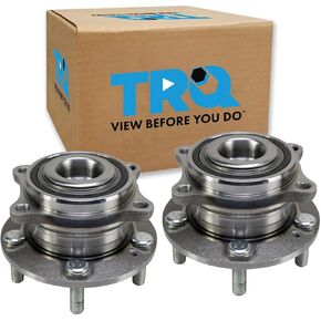 TRQ 2pc Front Wheel Bearing & Hub Assembly Set LH & RH Sides for Hyundai Kia