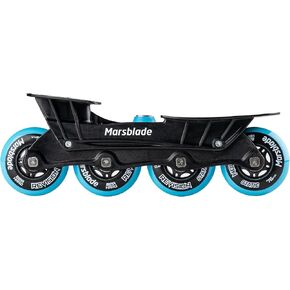 Marsblade O1 Chassis | Attach to Roller or Ice Hockey Skates | Simulates Ice Skating | Patented Rocker Technology | Improve Your Ice Hockey Skills | Senior & Junior Sizes |
