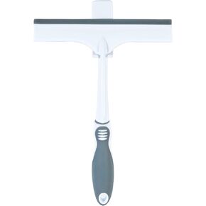 Better Living Products B.Smart Shower Squeegee with Storage Hook, 7, White and Grey