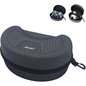 Hiturbo Ski Goggles Hard Case, EVA Snowboard Goggles Box, Diving Mask Protection Carrying Case for Snow & Water Sport in Kuwait