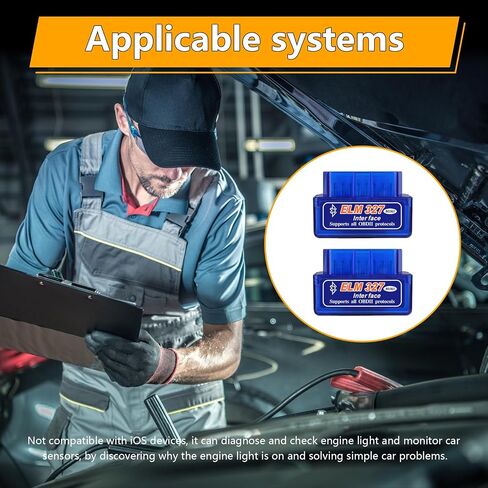 ELM327 OBDⅡ Car Auto Diagnostic Scanner, Professional Automotive Bluetooth Scan Tool and Code Reader, Universal Vehicle Interface Adapter Diagnostic Tool Scanner in Saudi Arabia