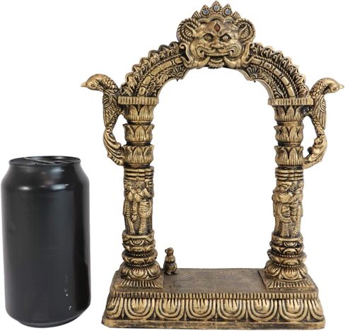 Ebros 9" Tall Hindu Supreme Elephant God Baby Ganesha Playing On Swing with Mooshika Rat below Statue Patron of Success Arts and Wisdom Hinduism Vastu Altar Decorative Accent in Saudi Arabia