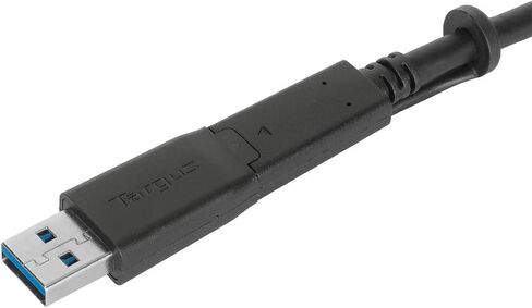 Targus USB 3.0 Micro (Type-B) to USB Cable with 5 Gbps Data Transfer Speed, 1 Meter, White (ACC98301BT) in Saudi Arabia
